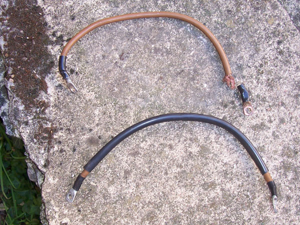 cable de la batterie